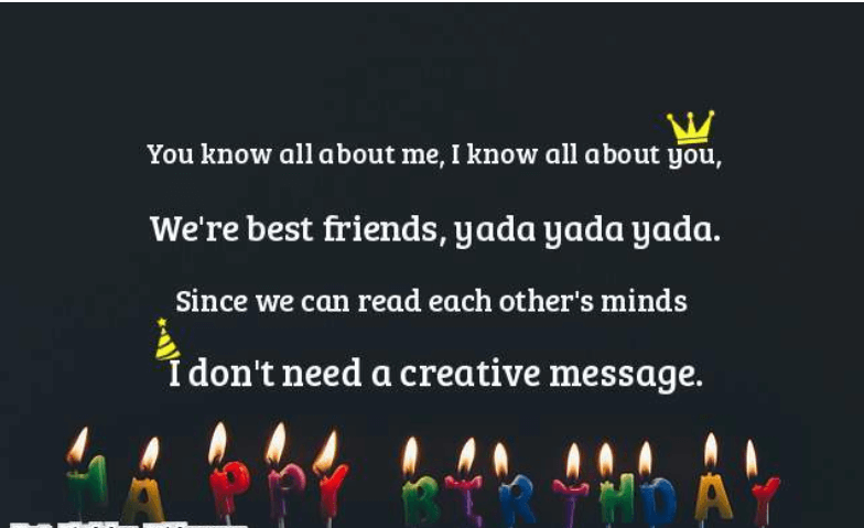 Long Birthday Message And Wishes For Best Friend