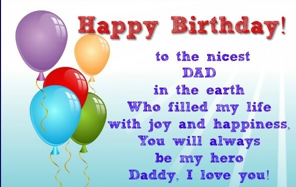 Birthday Quotes For Daddy