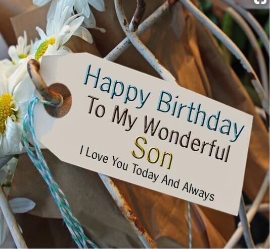 Birthday Quotes For Loving Son