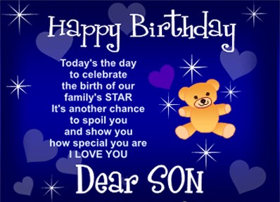 Birthday Quotes For Son From Parents