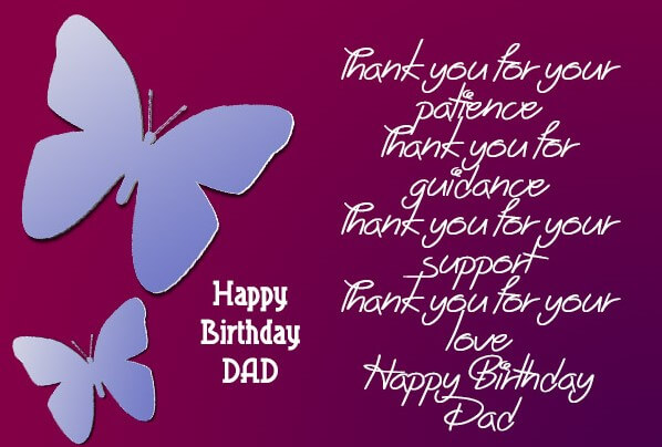 Nice Birthday Quotes For Dad