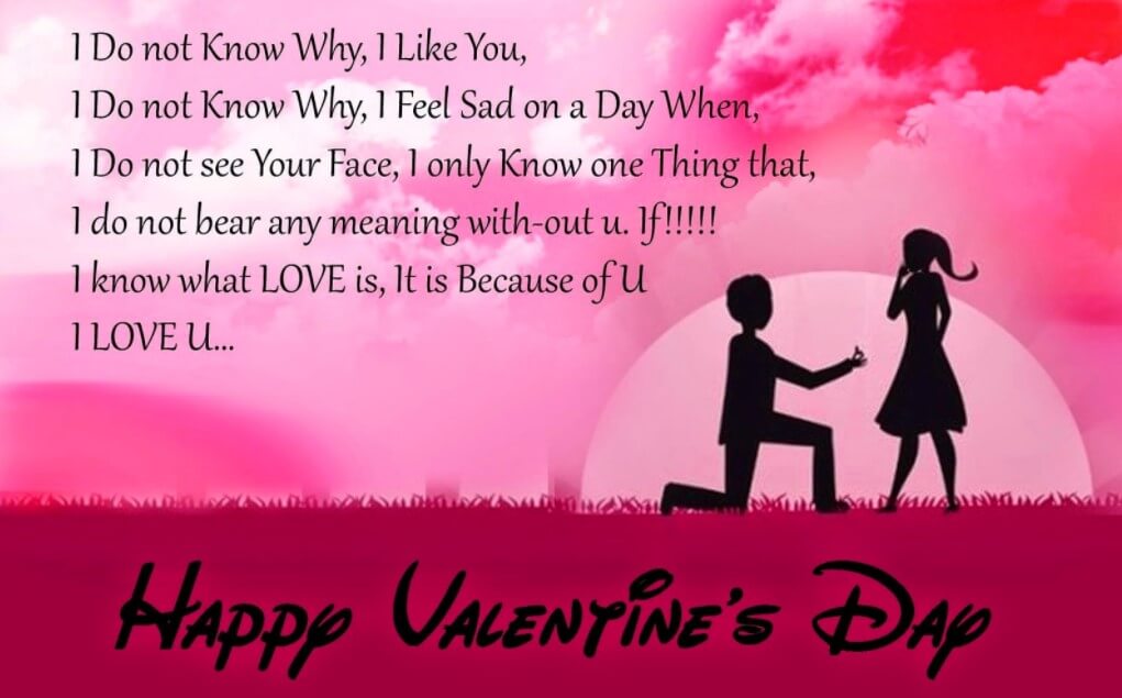 Valentine Love Quotes For Girlfriend