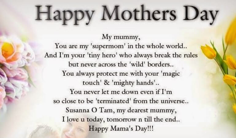 Mothers Day Love Poem