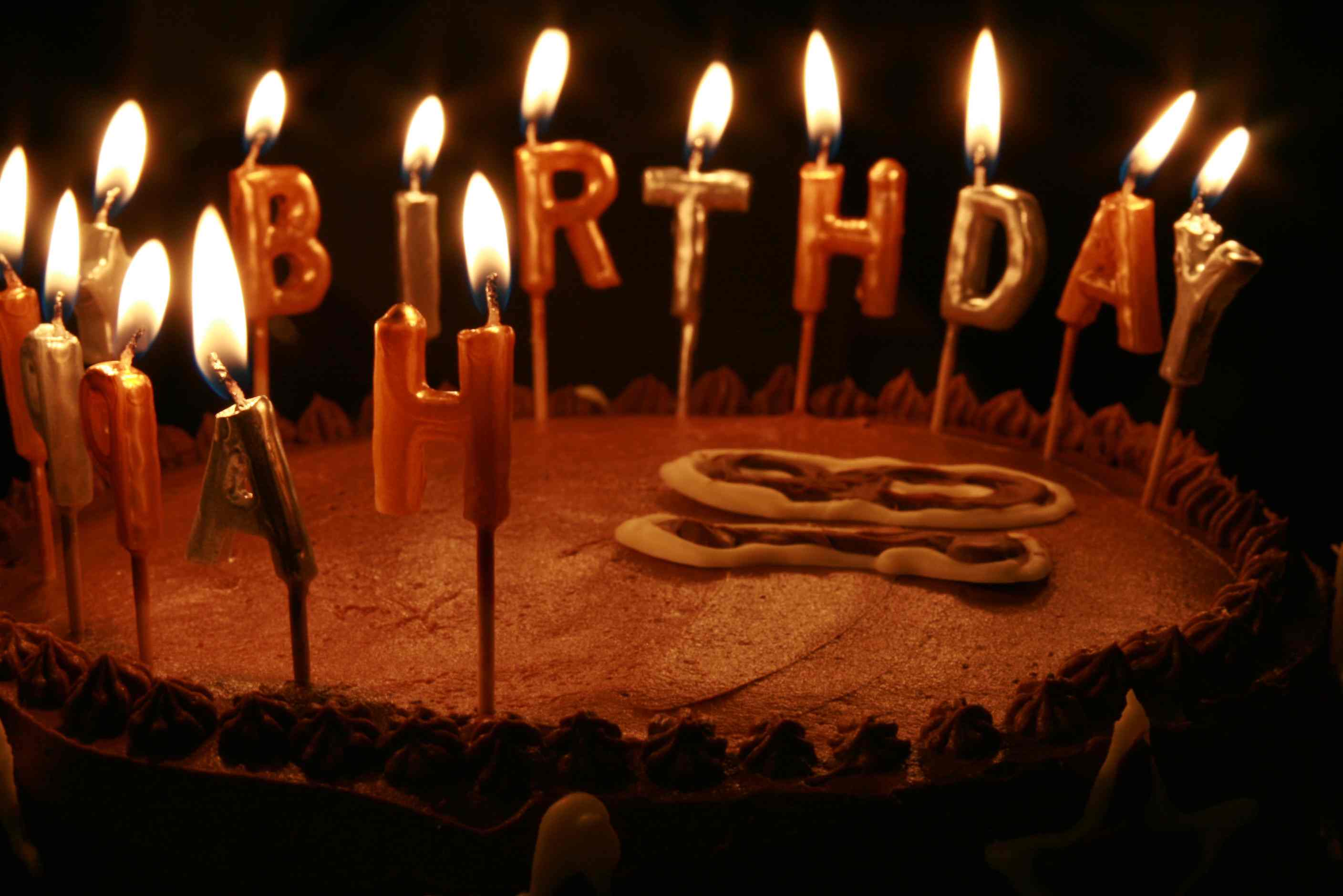 unique birthday cake candles