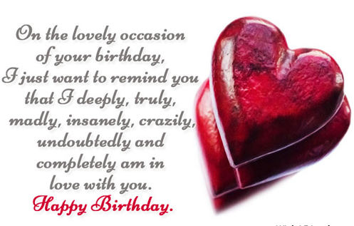 70 Happy Birthday Quotes and Wishes for Girlfriend/Wife 2023 - Quotes Yard