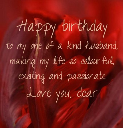 Sweet Happy Birthday Message For Husband