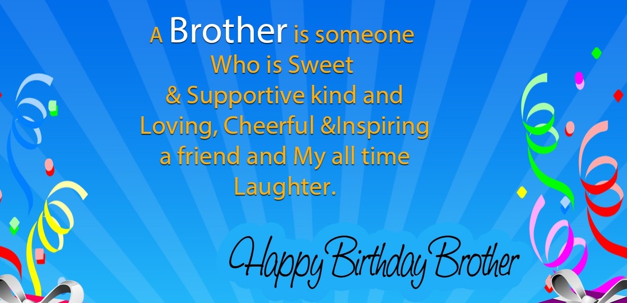 Happy birthday wishes brother images pictures