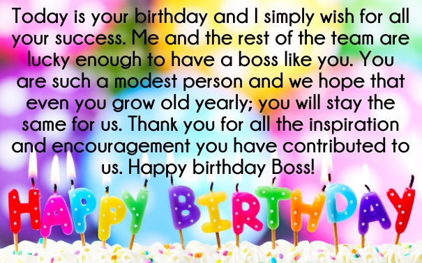 30 Best Boss Birthday Wishes Quotes With Images