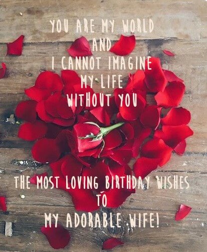 A Birthday Quote For My Wife