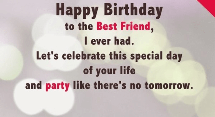 Happy Birthday Quotes and Wishes For a Friend 2023 - Quotes Yard