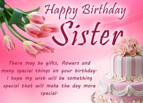 Birthday Quotes For Sister Inspirational