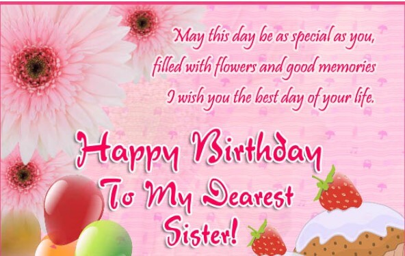 Birthday Quotes For Sister Love