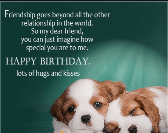 Happy Birthday  Quotes  and Wishes For a Friend  With 