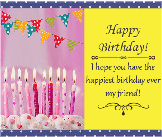 Happy Birthday  Quotes and Wishes  For a Friend  2020 