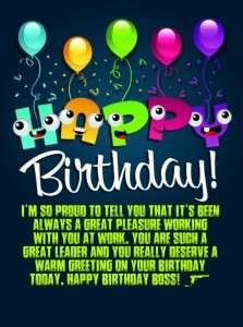 30+ Best Boss Birthday Wishes & Quotes with Images