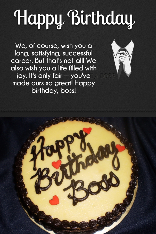 30+ Best Boss Birthday Wishes & Quotes with Images