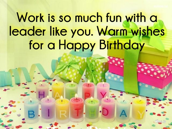 30+ Best Boss Birthday Wishes & Quotes with Images