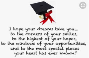 inspirational quick quotes for a graduate