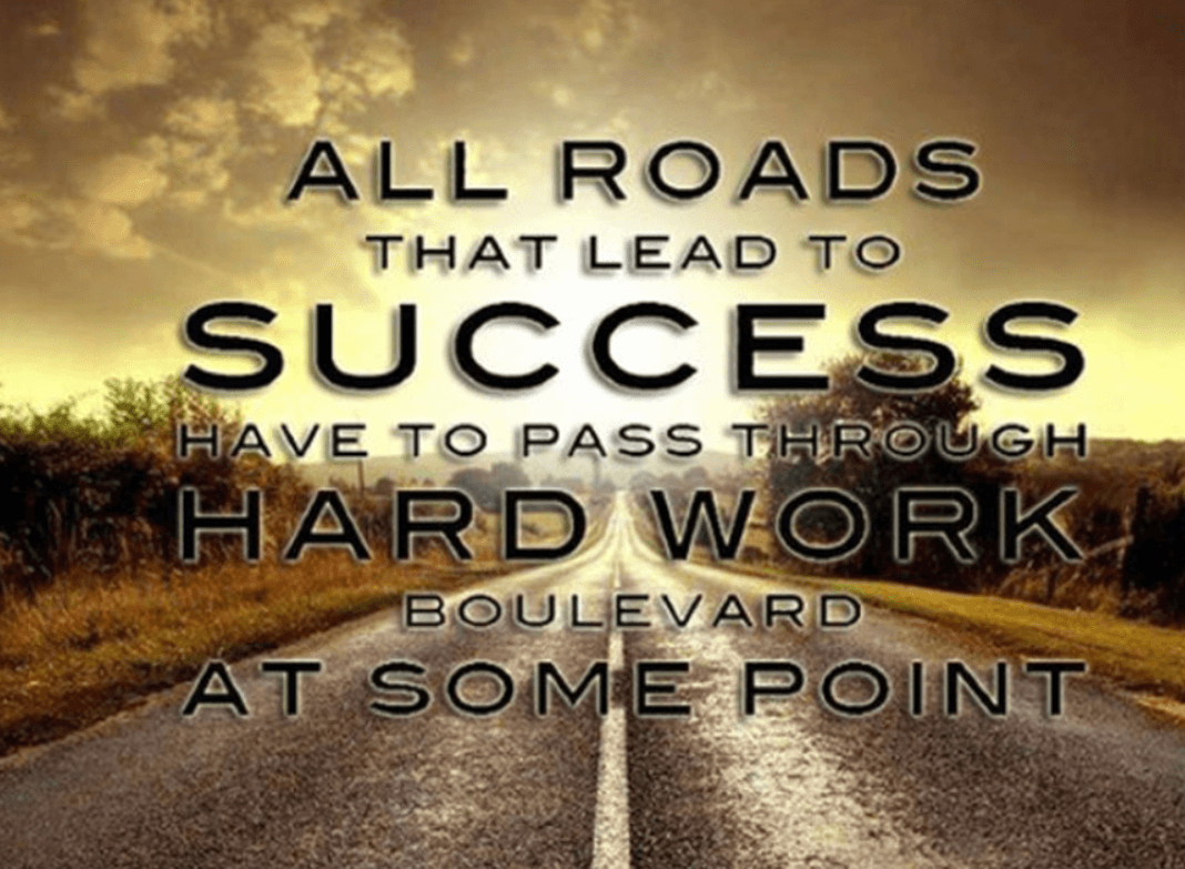 succcess quotes about road