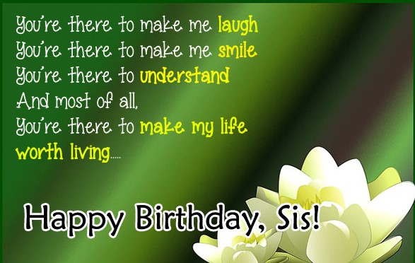 Unique Birthday Quotes For Sister