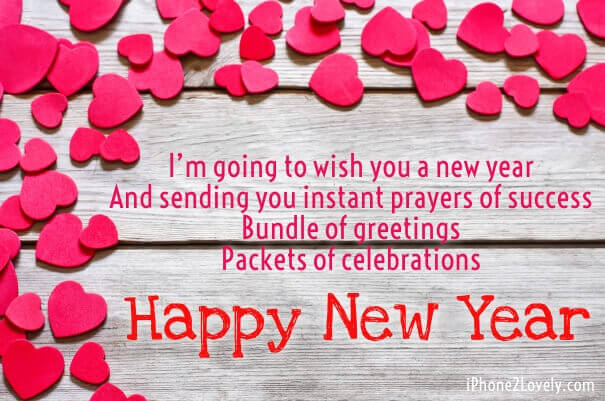 new year wishes my love quotes