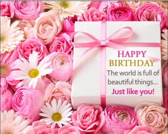 Birthday Greeting Message Card