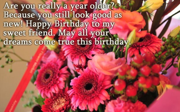 Birthday Greetings For A Friend Female