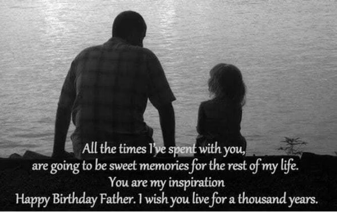 Birthday Quotes For Dad From Daughter