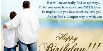 Birthday Quotes For Father From Son