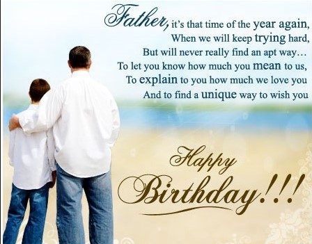 Birthday Quotes For Father From Son
