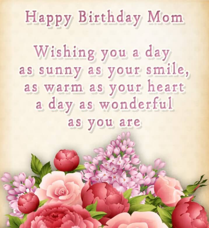 Birthday Quotes For Good Mom