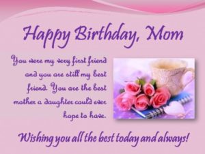 50 Short Birthday Wishes, Quotes & Messages for Mom from Daughter 2023 ...