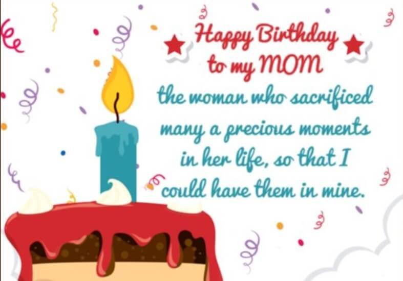 Birthday Quotes For Mom Birthday