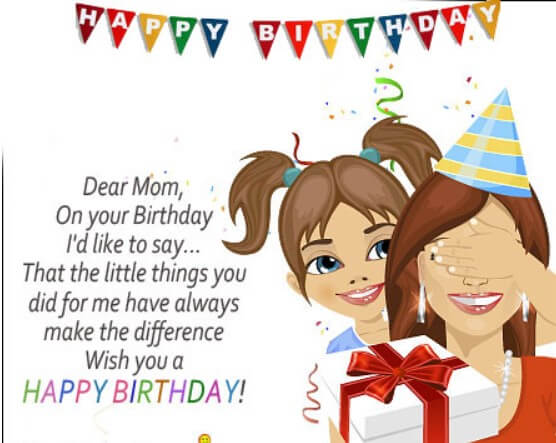 Birthday Quotes For Mom From Daughter