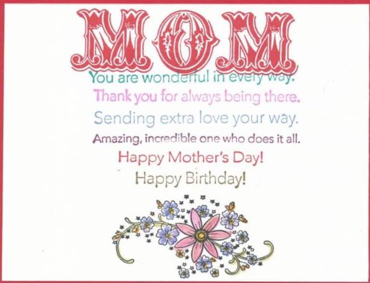 50 Short Birthday Wishes, Quotes & Messages for Mom from Daughter 2023 ...