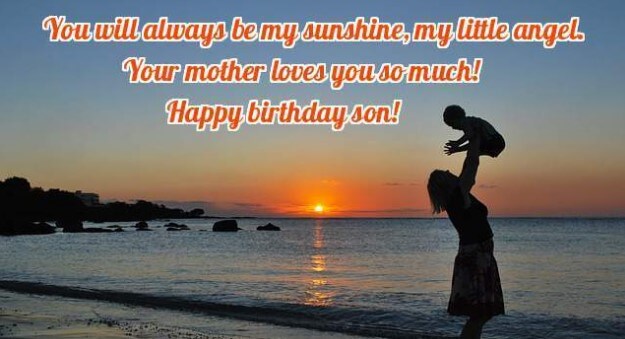 Birthday Quotes For Son From Mom