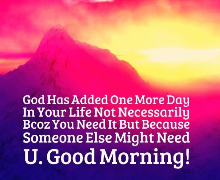 Christian Inspirational Good Morning Quotes