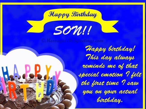 Deep Birthday Quotes For Son
