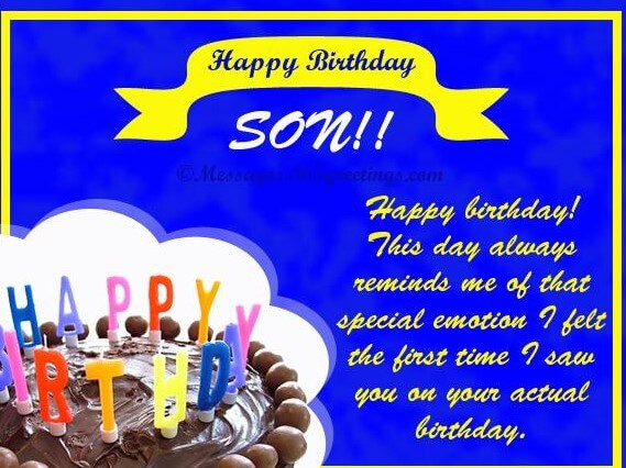 50 Best Birthday Quotes For Son Quotes Yard