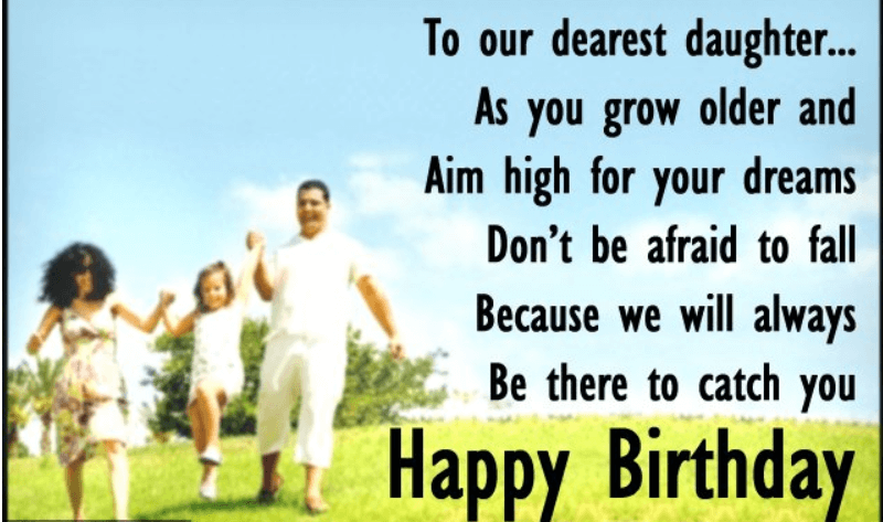 Happy Birthday Quotes For Daughter From Dad