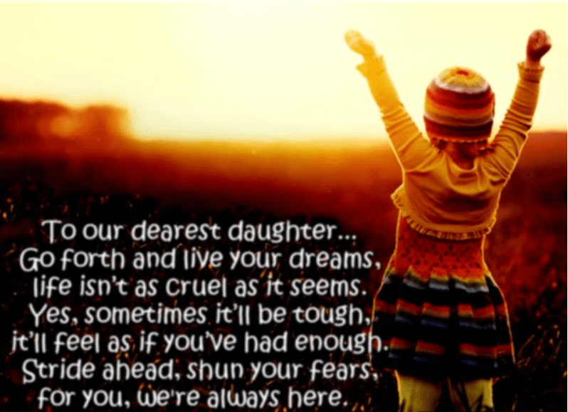 Dear daughter перевод