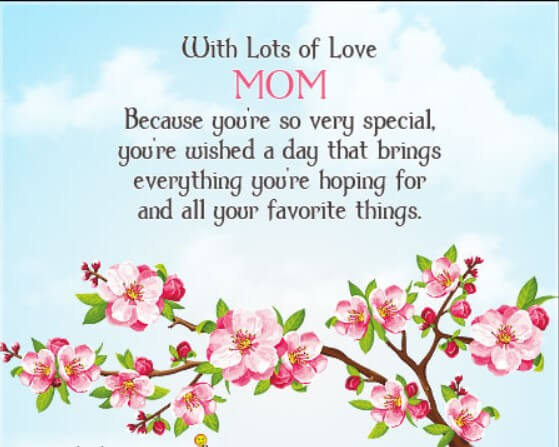 In Loving Memory Birthday Quotes For Mom