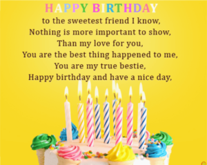 85 Short Inspirational Birthday Poems & Greetings With Pictures 2023 