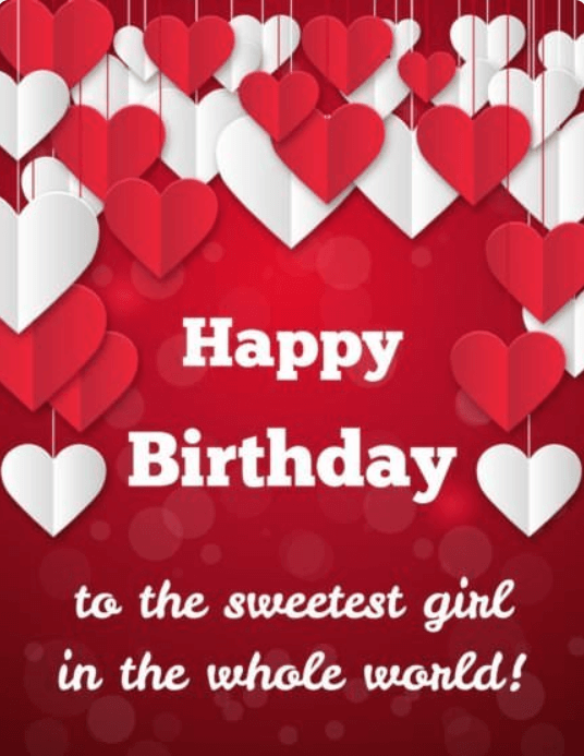 Sweet Girl Birthday Quotes And Wishes