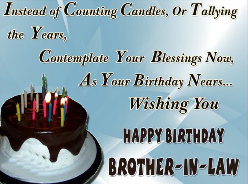 Birthday Wishes For Deceased Brother In Law
