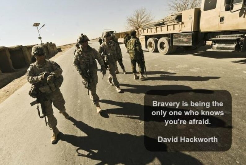 Quotes About Soldiers Bravery