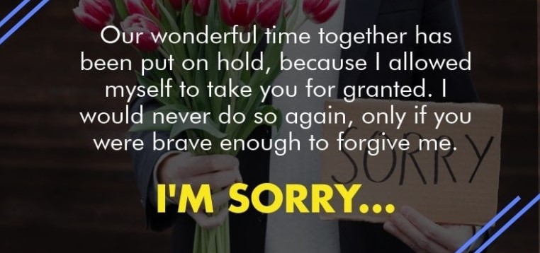 I Am Sorry And I Love You Quotes For Her