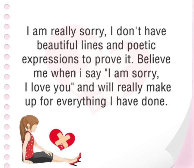 Love Quotes For Him From The Heart To Say Sorry