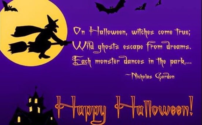 95 Witty Halloween Quotes and Wishes 2019 with Images ...