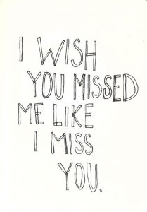 Wishyoumissed